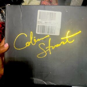 Colin Stuart Black Box with Gold Signature